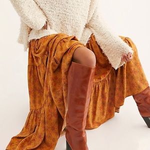 Free People Kerrigan Tiered Skirt Size Medium